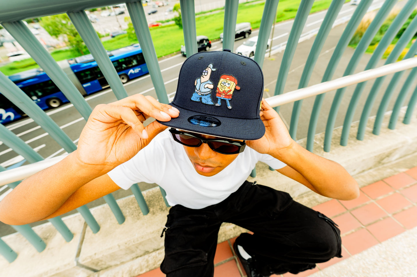 New Era × Nickelodeon - SpongeBob 9FIFTY Navy【70980079】