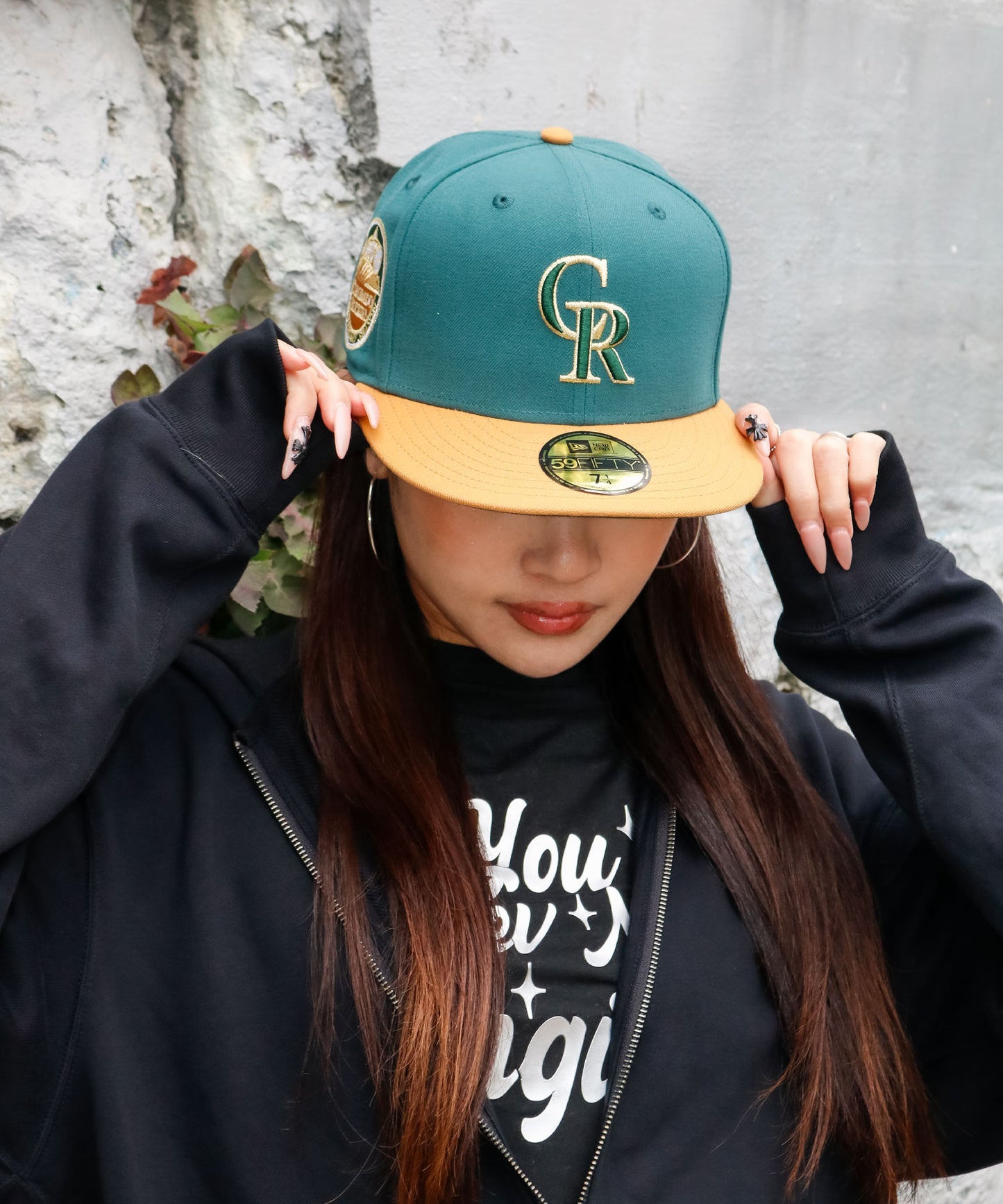 NEW ERA - COLORADO ROCKIES CO 10TH ANNIV 59FIFTY PINE NEEDLE GRN/PNM TAN 【70991356】