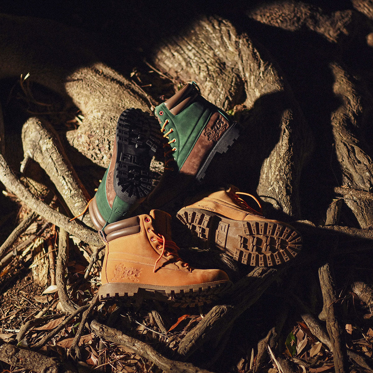 FILA × GRAPPLER BAKI FILA × GRAPPLER Baki WATERSEDGE WP FS 靴子 WHEAT 小麥