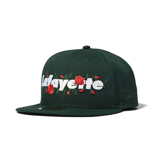 LFYT x NEW ERA Lafayette ROSE LOGO 59FIFTY GREEN【LS231409】