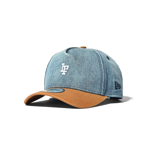 LFYT x NEW ERA SMALL LF LOGO 9FORTY DENIM&CANVAS BLUE【LS231410】