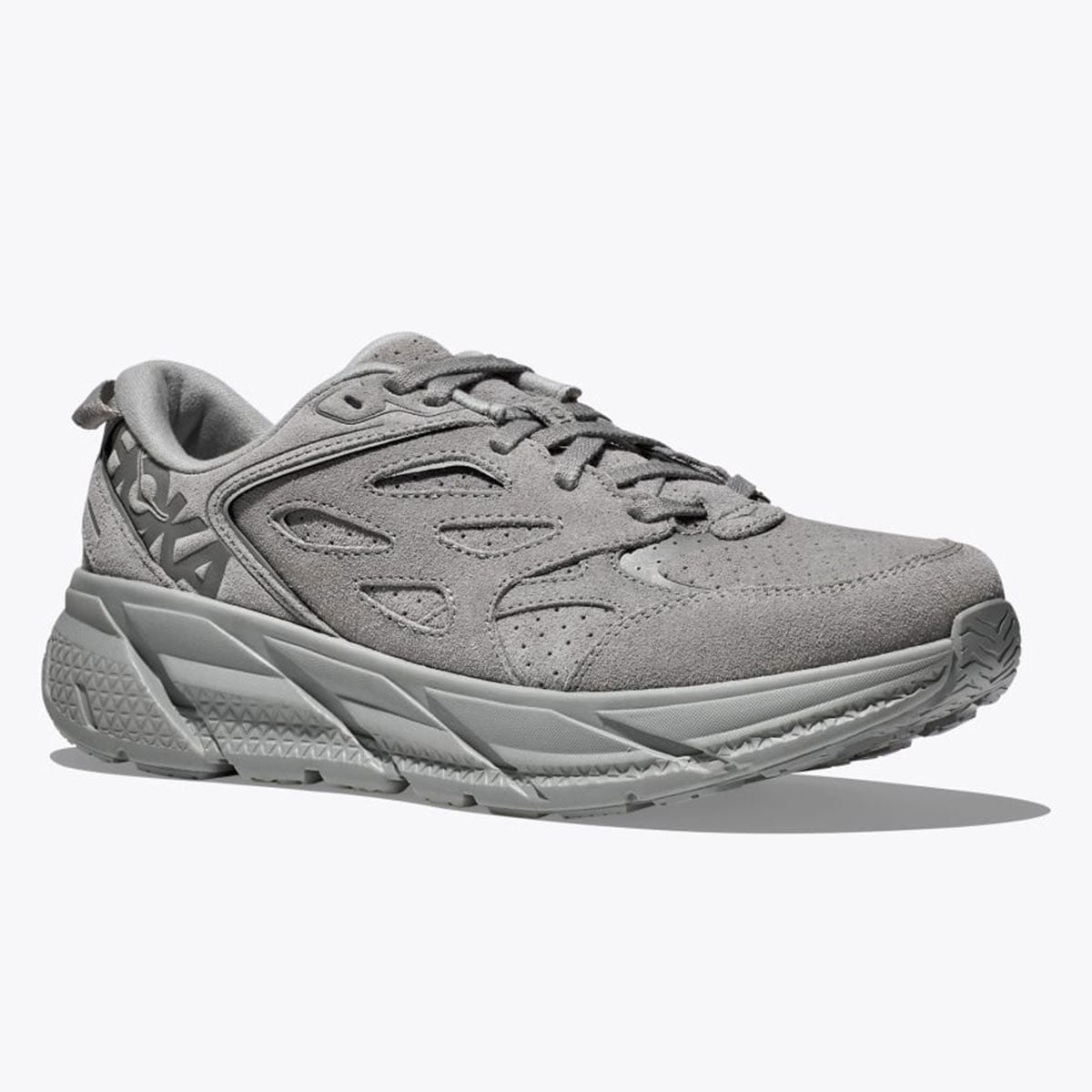 HOKA - UNISEX CLIFTON L SUEDE LIMESTONE / LIMESTONE 【1122571-LLTN】