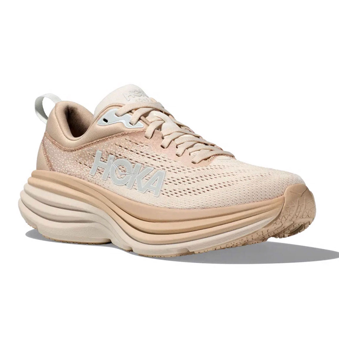 HOKA - MENS BONDI 8 SHIFTING SAND / EGGNOG 【1123202-SSEG】