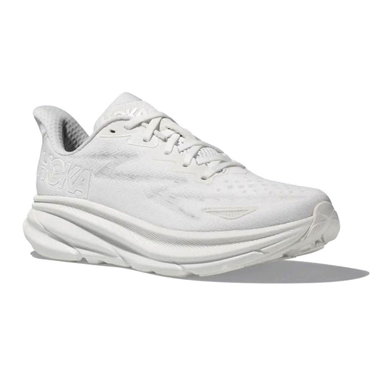 HOKA - WMNS CLIFTON 9 WHITE × WHITE 【1127896-WWH】