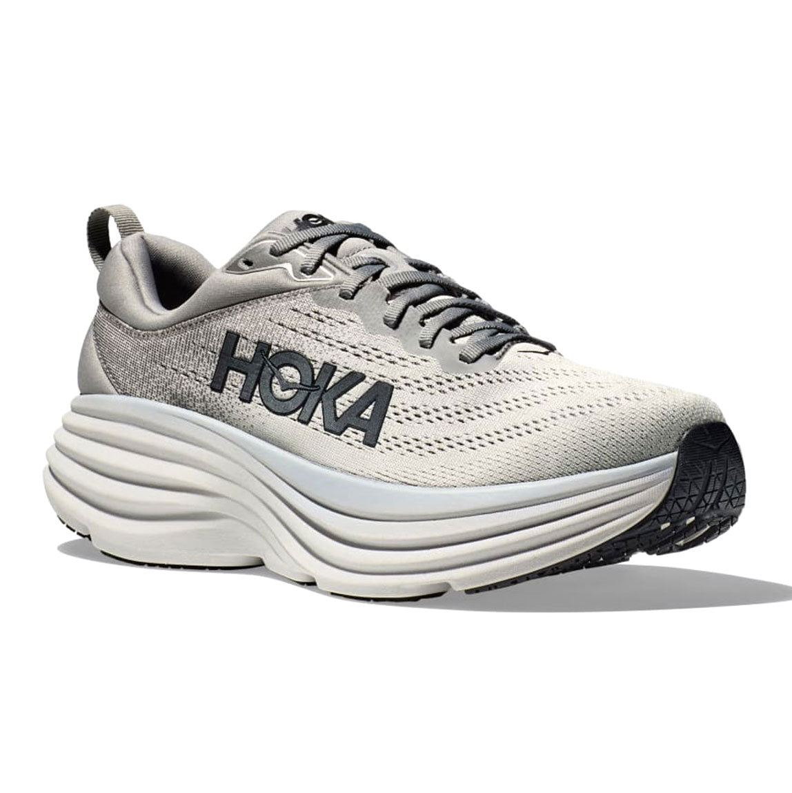 HOKA - MENS BONDI 8 SHARKSKIN / HARBOR MIST 【1123202-SHMS】