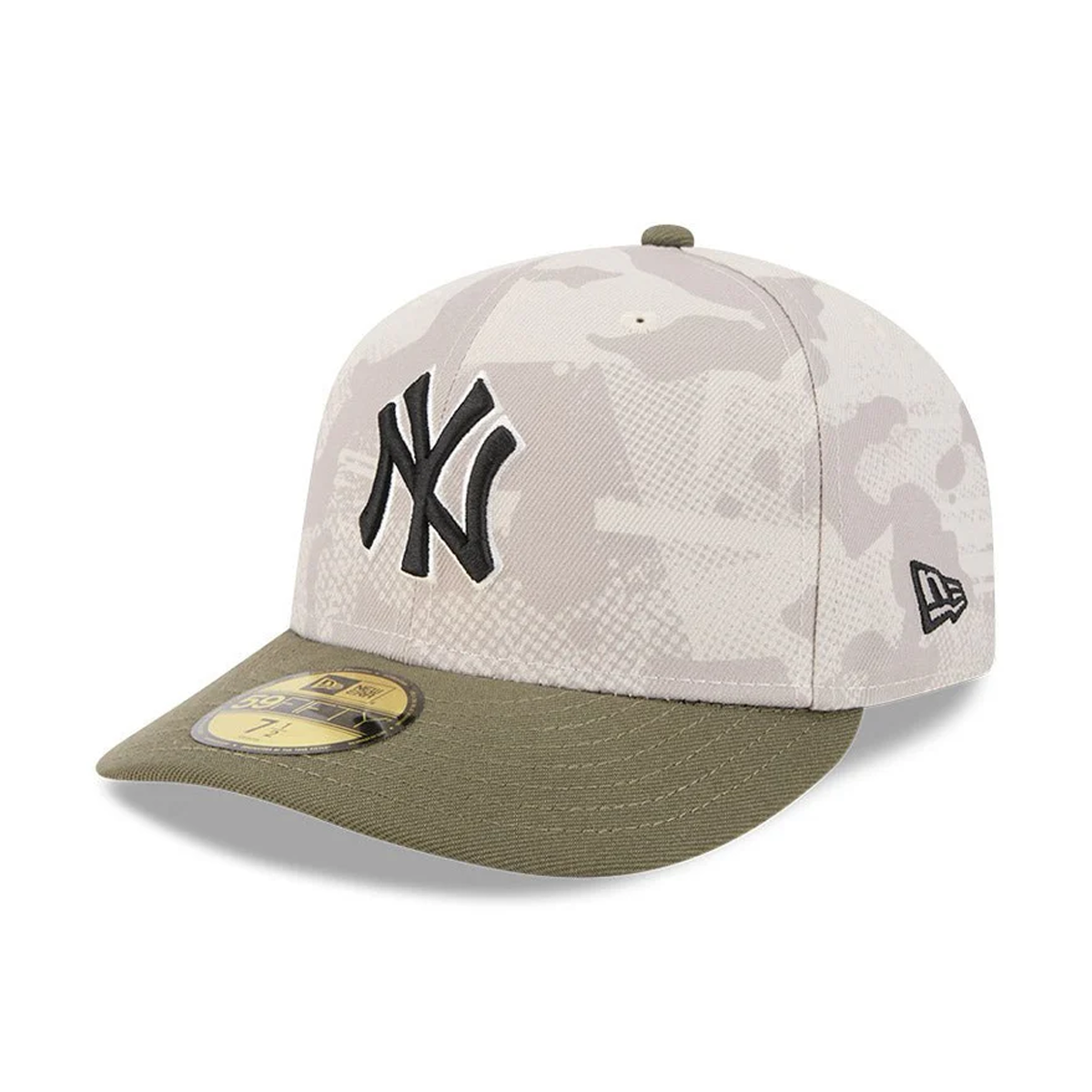NEW ERA New York Yankees - 59FIFTY MLB2025 Armed Forces Day STONE【14517062】