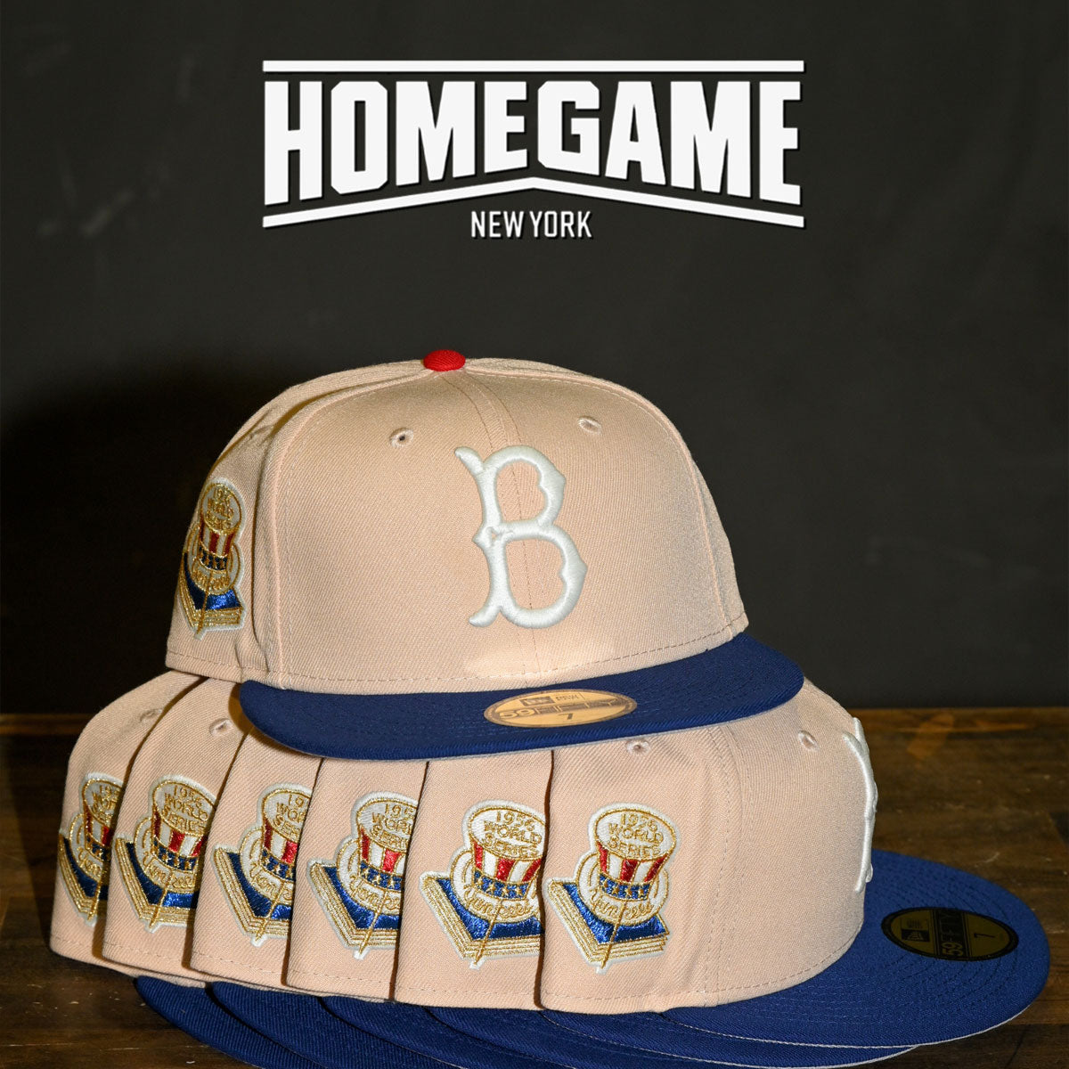 NEW ERA - Brooklyn Dogers NYCO WORLD SERIES 1956 59FIFTY VEGAS