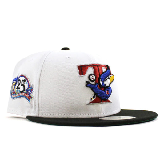 新時代多倫多藍鳥 - 59FIFTY 25TH ANV 白色/黑色