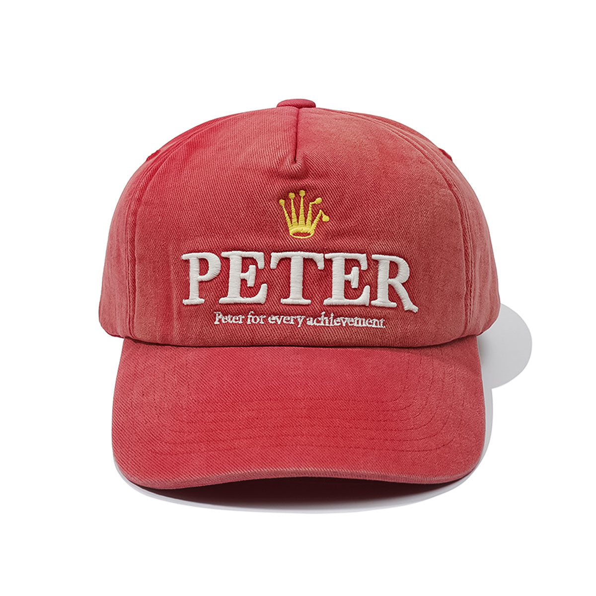 MY NAME IS PETER - 5 PANEL PREX CAP RED