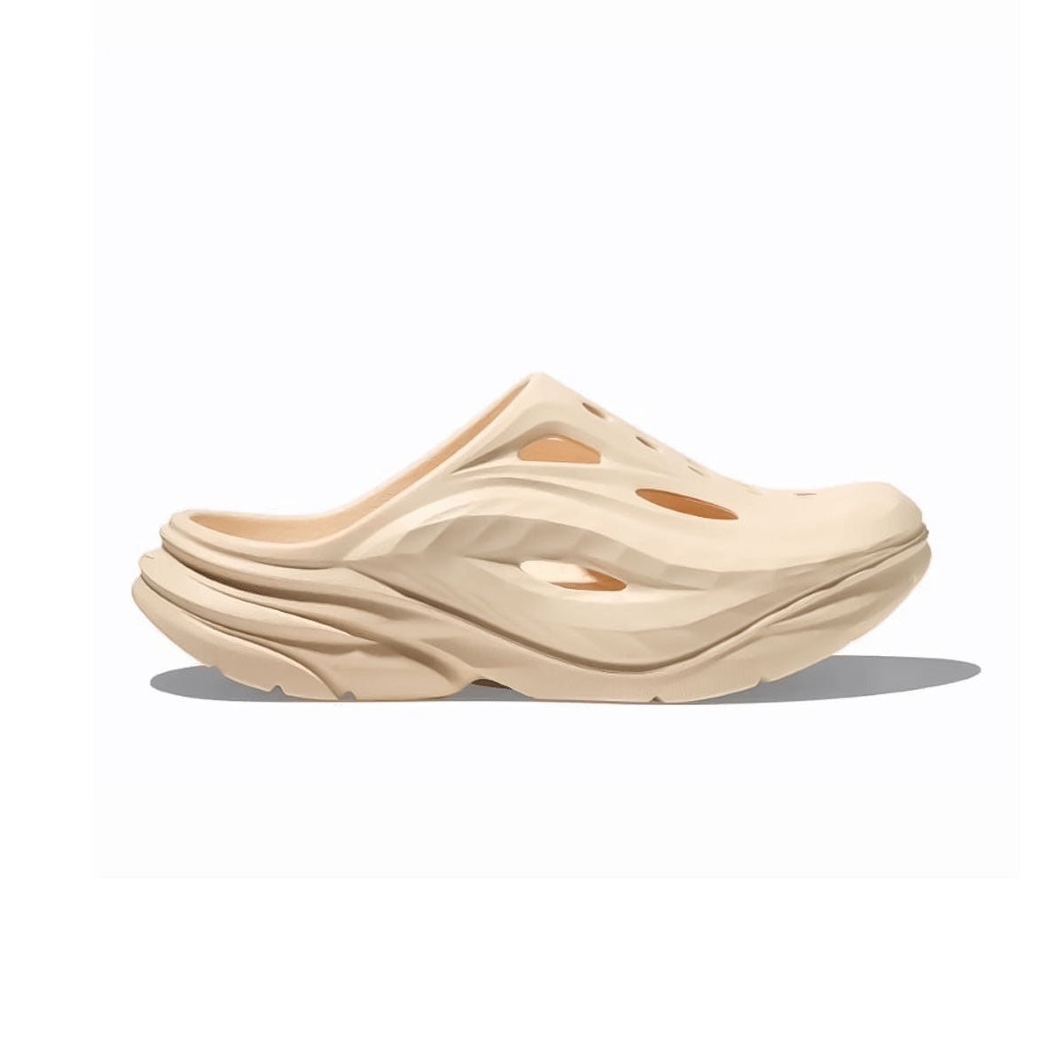 HOKA - UNISEX ORA RECOVERY MULE VANILLA/VANILLA【1147951-VLV】