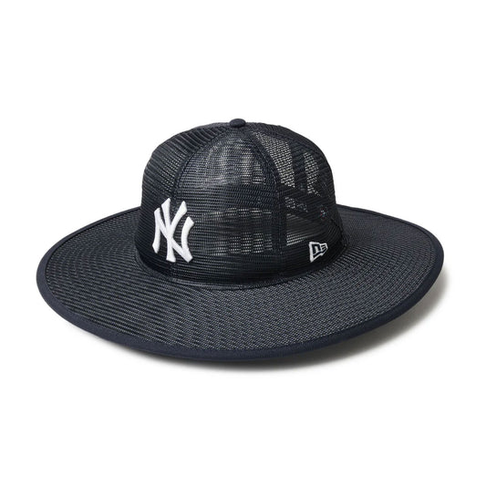 NEW ERA New York Yankees - FITTED LONG BRIM MESH NAVY 【14388408】