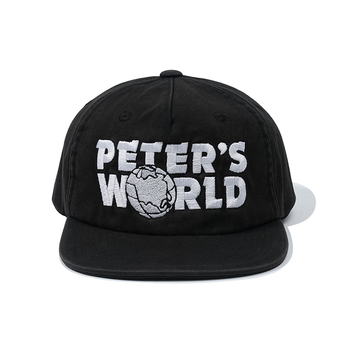 MY NAME IS PETER - 5-PANEL PETER'S WORLD CAP BLACK