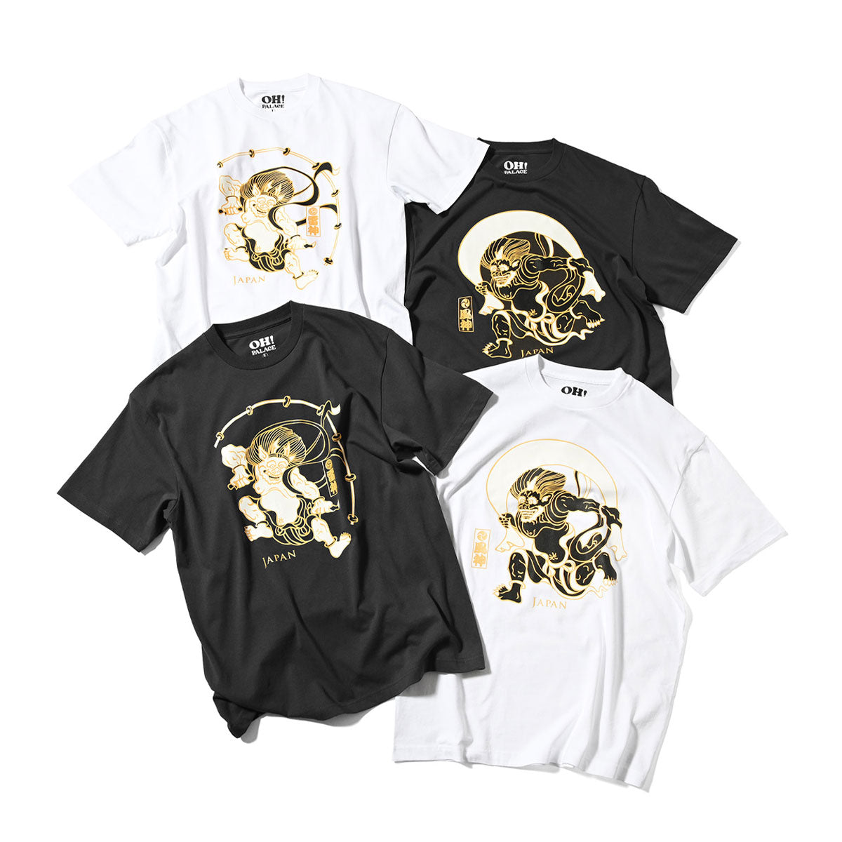 OH!PALACE - 風神TEE BLACK