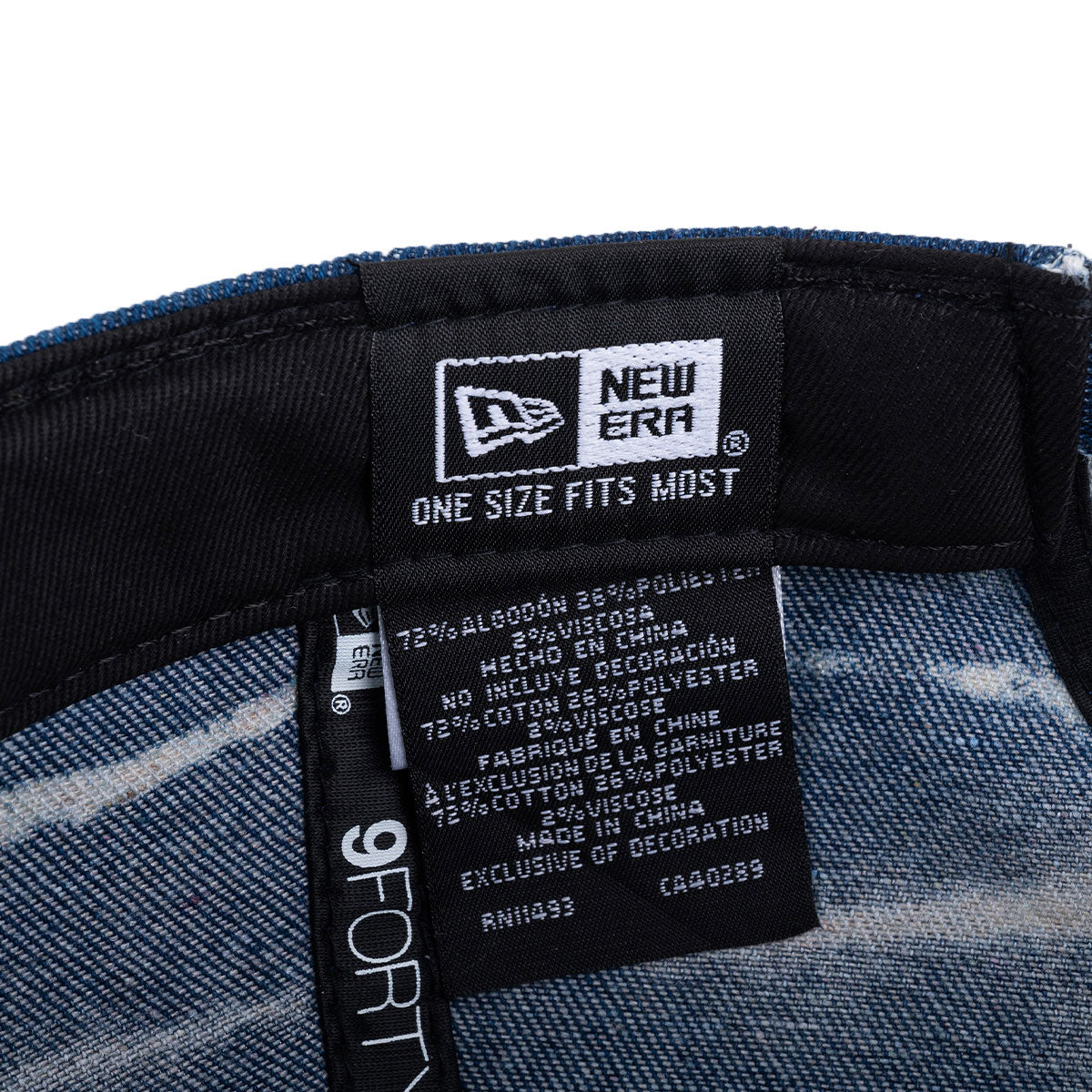 NEW ERA New York Yankees - 9FORTY EMBO Denim Line UNST DARK BLUE【14561851】