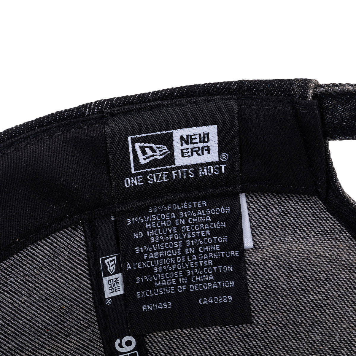NEW ERA New York Yankees - 9FORTY EMBO Denim Line UNST BLACK 【14561852】