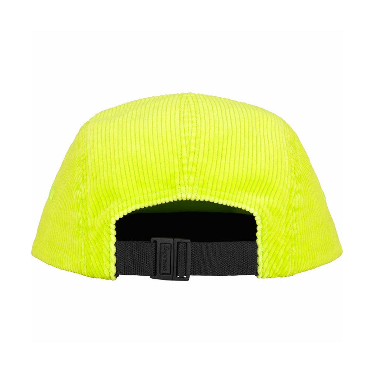 Supreme - FADED CORDUROY CAMP CAP NEON YELLOW 【SS25H82】