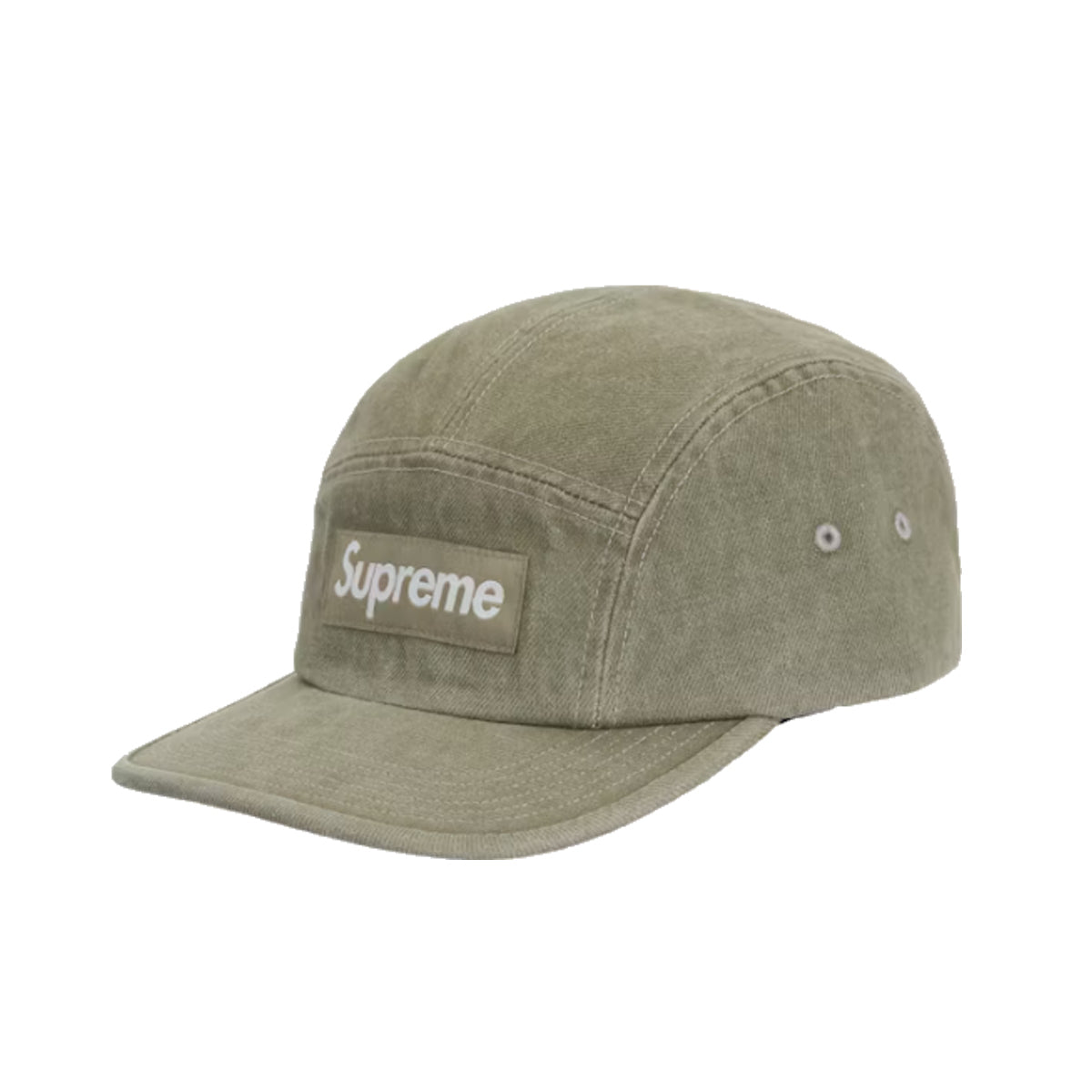 SUPREME - DENIM CAMP CAP OLIVE