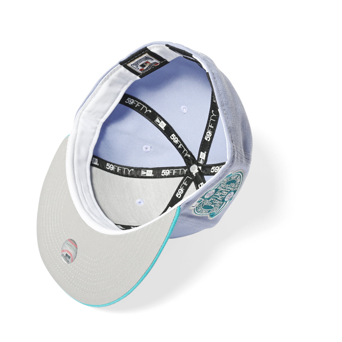 NEW ERA New York Mets - SUBWAY SERIES 2000 59FIFTY GRAY/TEAL 【NE056】