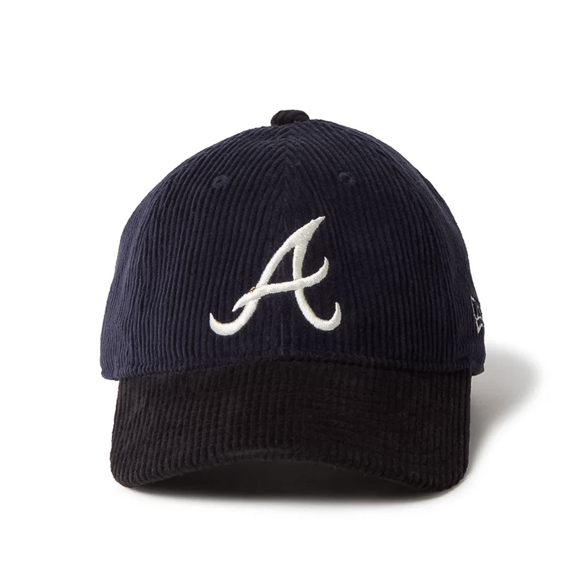 NEW ERA Atlanta Braves - Youth 9TWENTY Corduroy NAVY/BLACK【14671643】