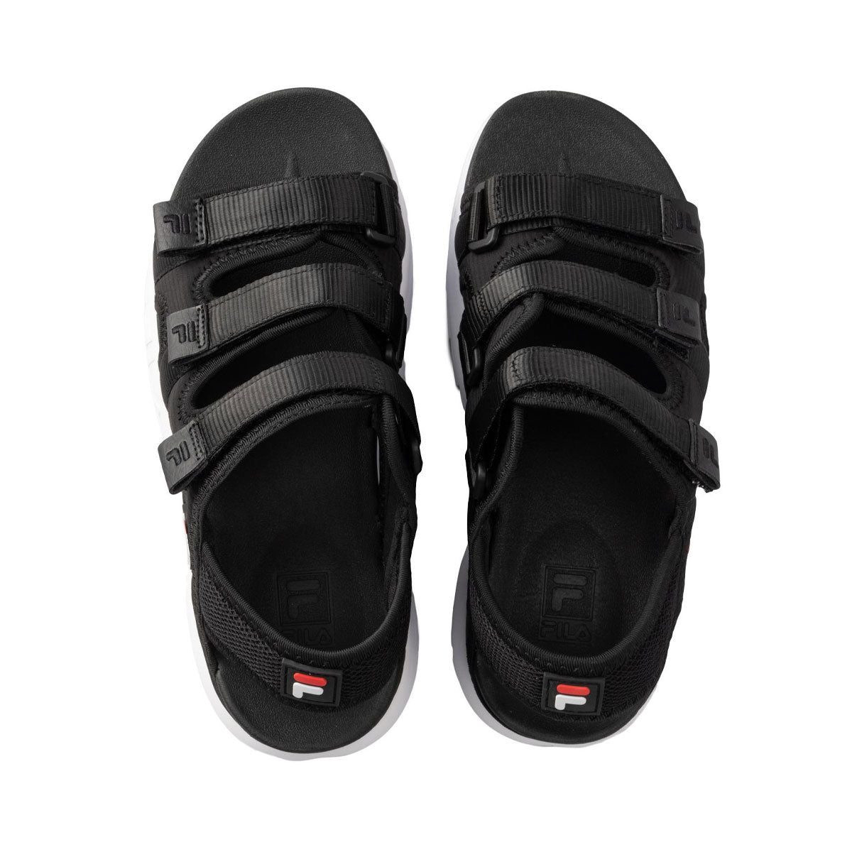 FILA - WMENS DISRUPTOR SD PUFFY BLACK/WHITE/RED 【USS23082-013】