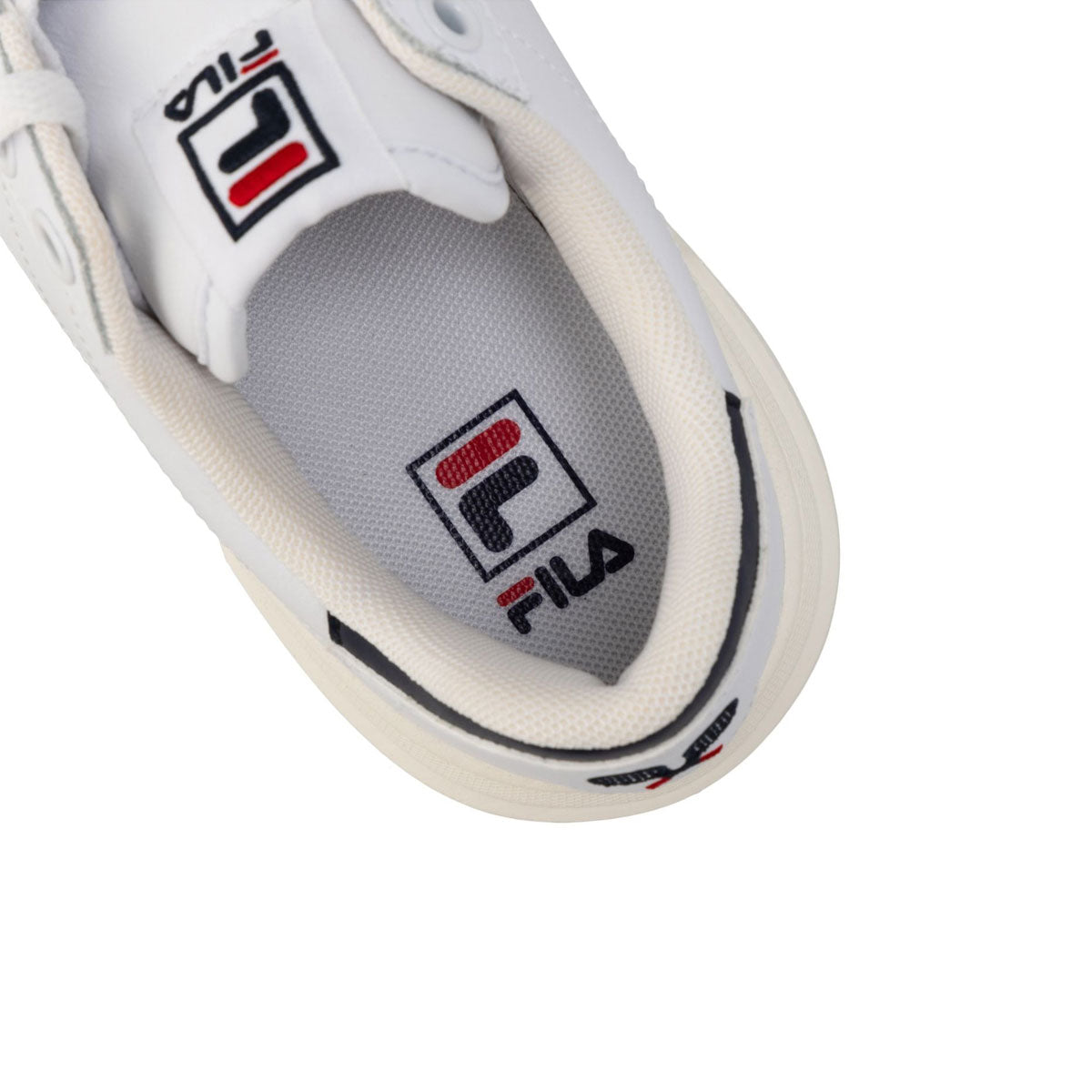 FILA - COURT PLUMPY FEATHERY WHITE/FILA NAVY/FILA RED 【UFW24054-125】