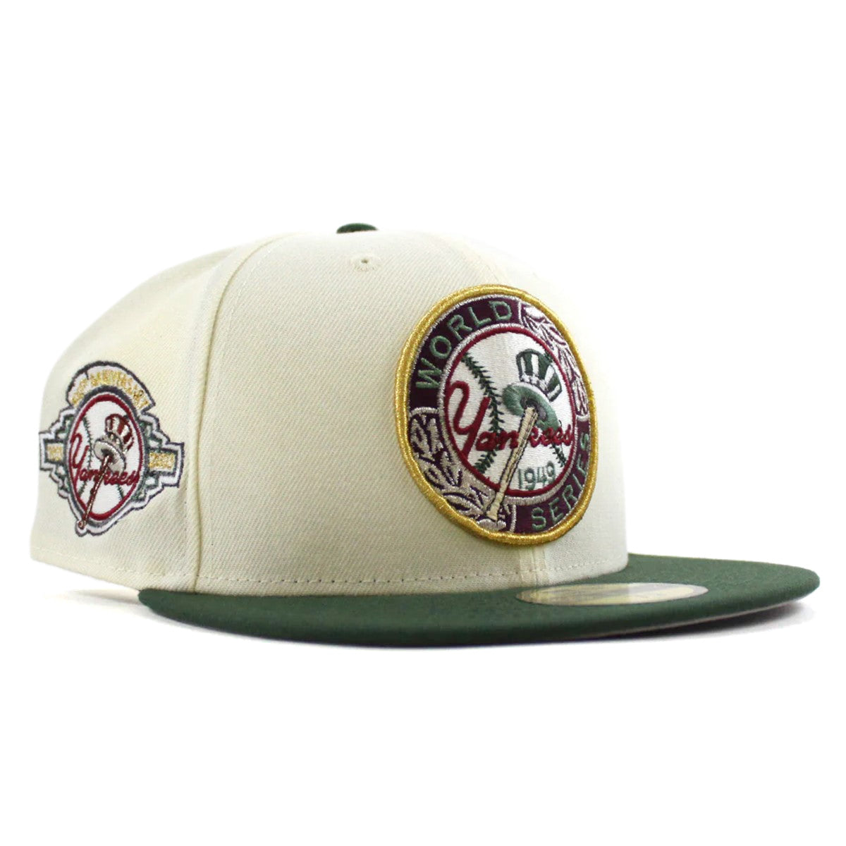 新時代紐約洋基 - 59FIFTY 1949 WS 100TH ANV 鍍鉻/香菜
