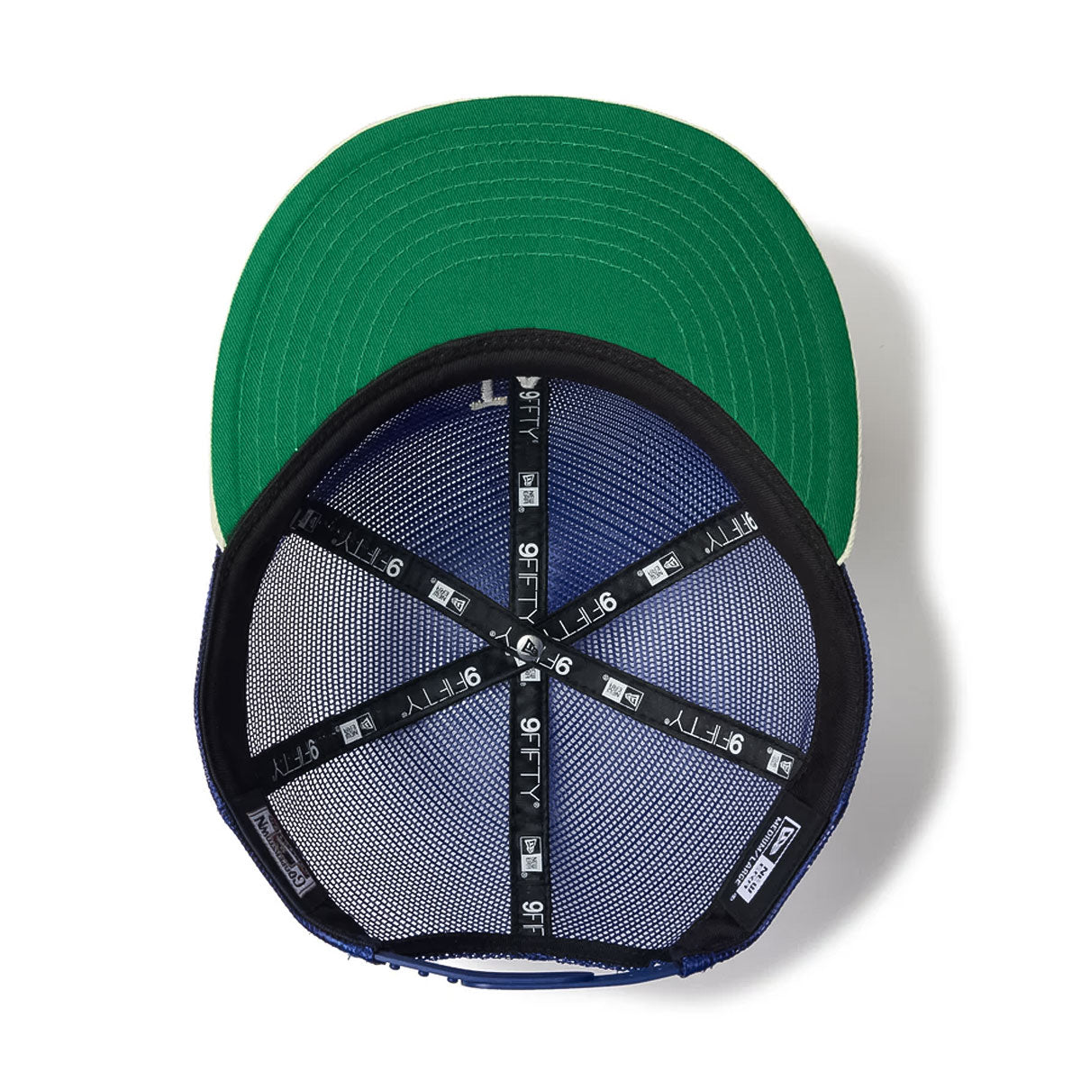 NEW ERA Los Angeles Dodgers - 9FIFTY TRACKERALL MESH DARK ROYAL/CHROME【14388562】