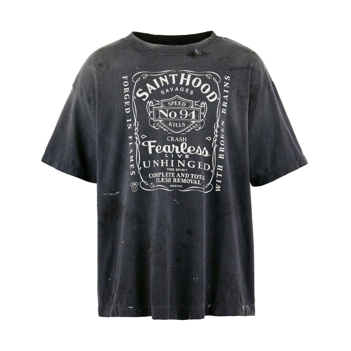 SAINT Mxxxxxx × NEIGHBORHOOD - TEE/STHD.FEARLESS 【SM-HR8-0000-C70 NH_SS】