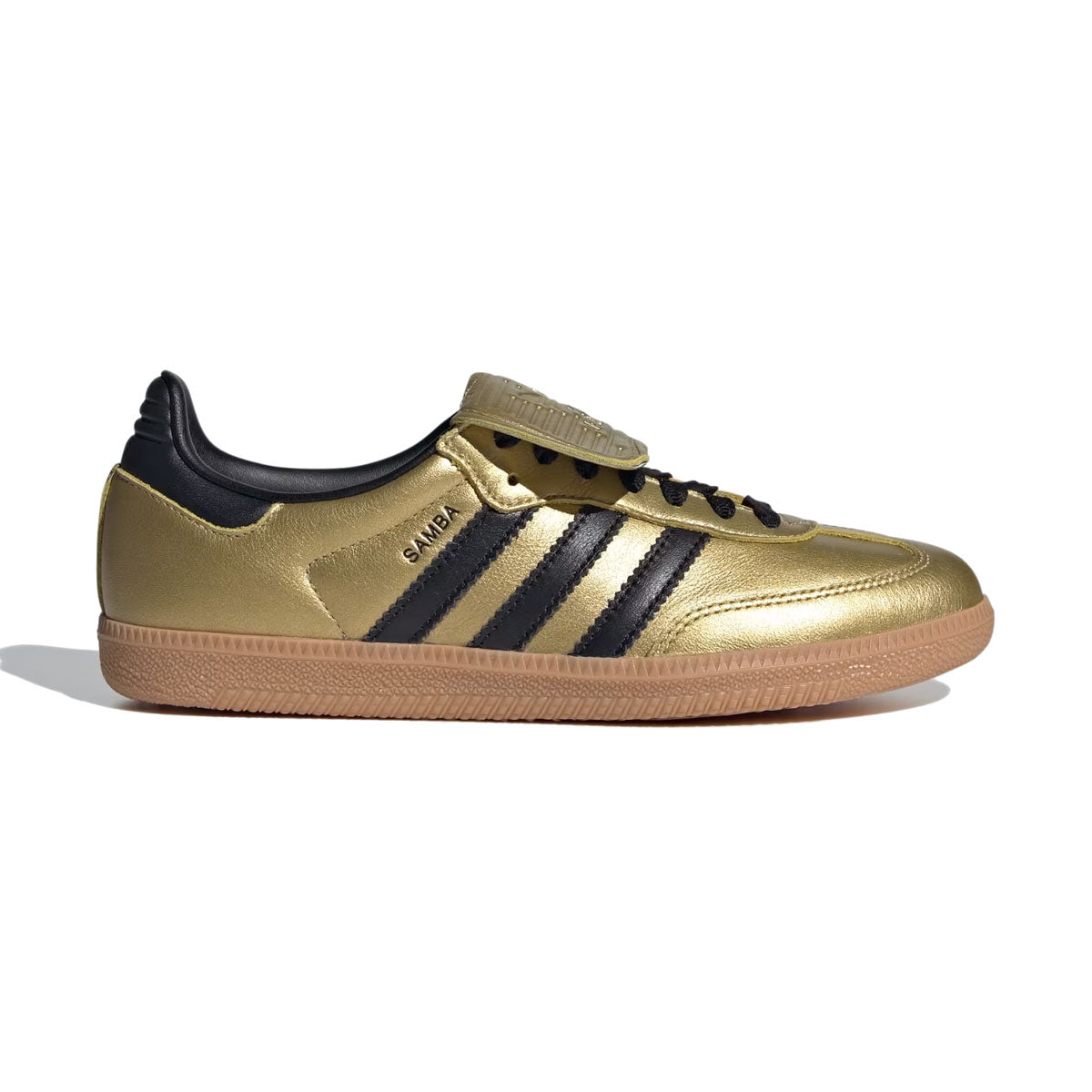adidas - SAMBA LT WMNS Gold Metallic/Core Black/Gum 【JH5708】