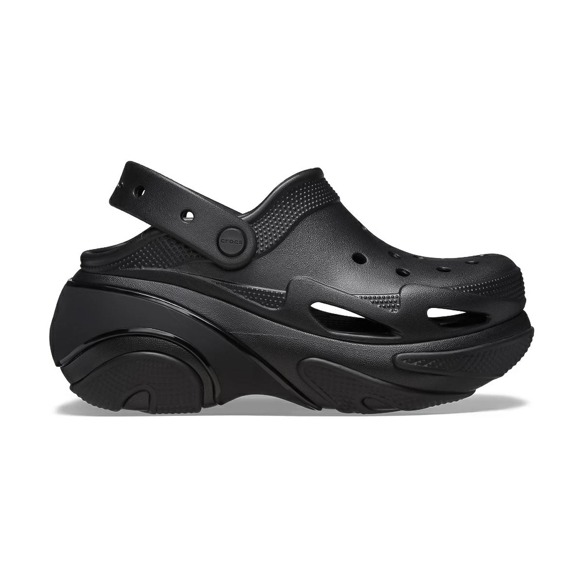 CROCS - MENS WMNS BUBBLE CRUSH CLOG TRIPLE BLACK【210061-0WC】