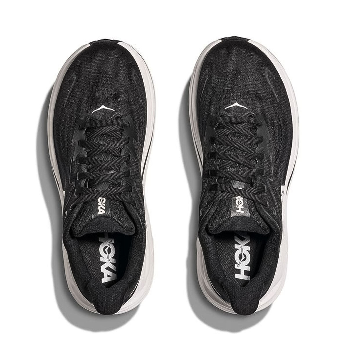 HOKA - MENS CLIFTON 10 WIDE 【1162032-BWHT-MG】