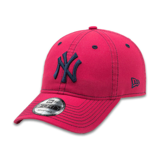 NEW ERA New York Yankees - 9FORTY Stitch Basic UNST DARK ROSE 【14205781】