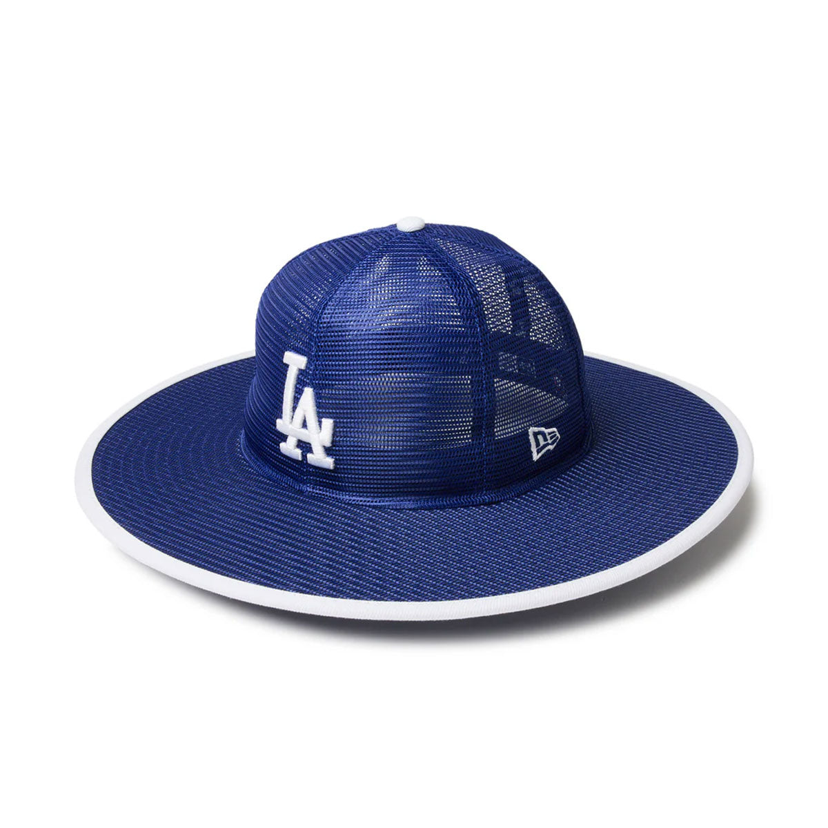 NEW ERA Los Angeles Dodgers - FITTED LONG BRIM MESH DARK ROYAL 【14388409】