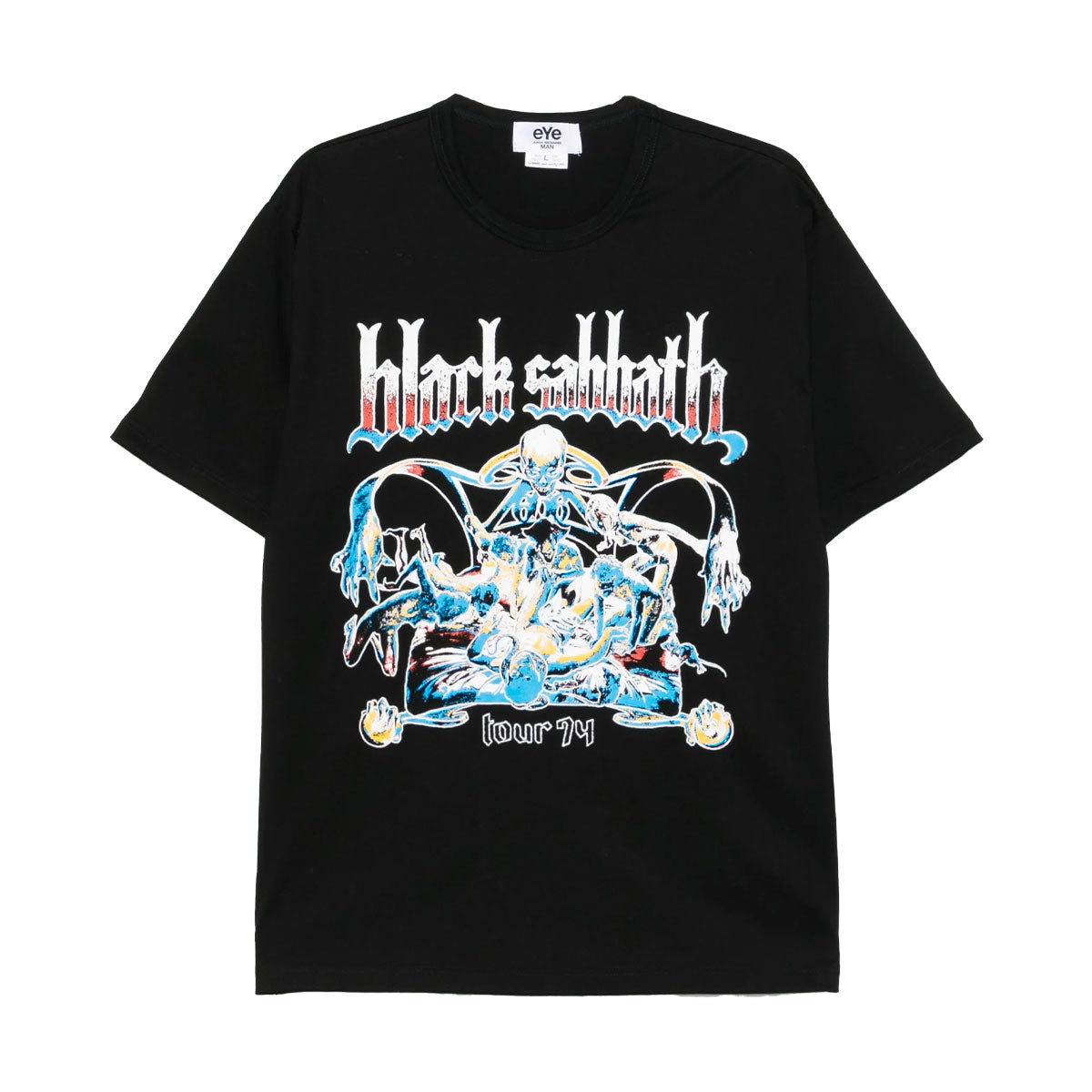 JUNYA WATANABE - BLACK SABBATH T-SHIRT 【WO-T905-100】