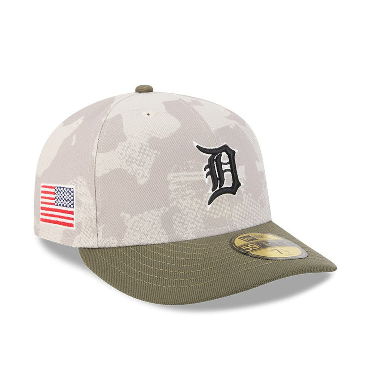 NEW ERA Detroit Tigers - 59FIFTY MLB2025 Armed Forces Day STONE【14517066】