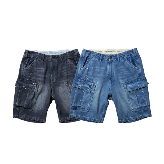 LIBERAIDERS - DENIM 6POCKET SHORTS 【718032501】