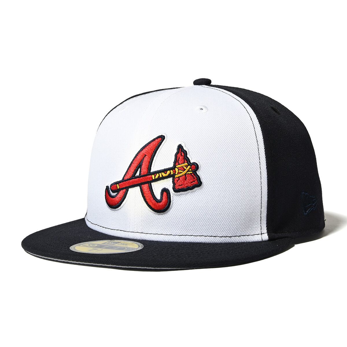 NEW ERA ATLANTA BRAVES - 59FIFTY CO 1999 WS WHITE/NAVY 【70929007】