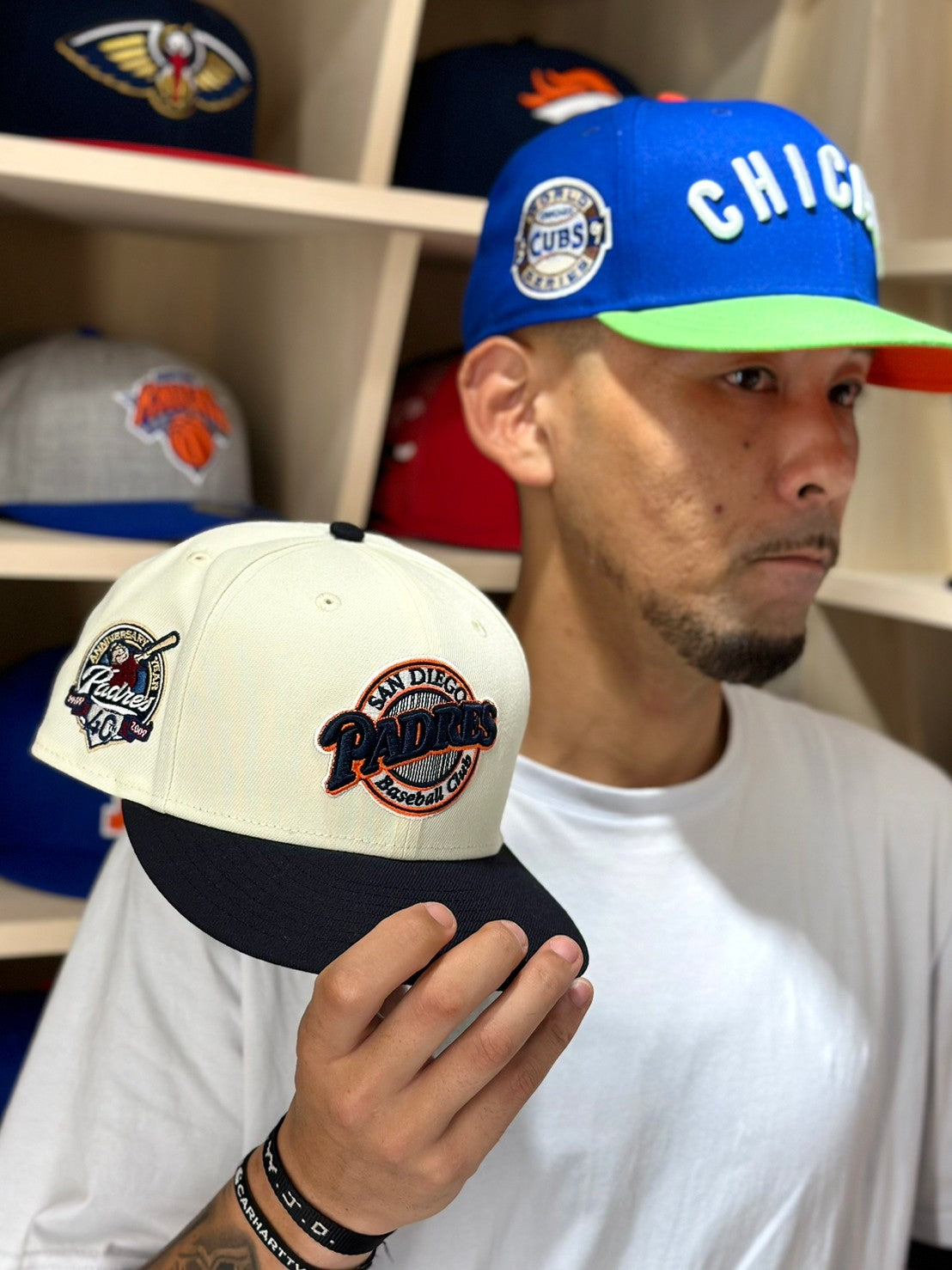 NEW ERA Chicago Cubs - WS 1907 59FIFTY LIGHT ROYAL/LIME【70782925】