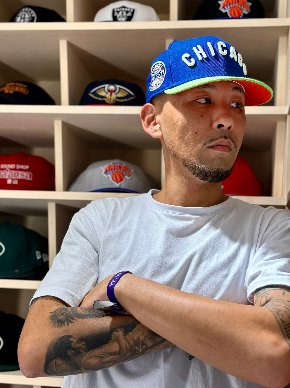 NEW ERA Chicago Cubs - WS 1907 59FIFTY LIGHT ROYAL/LIME【70782925】