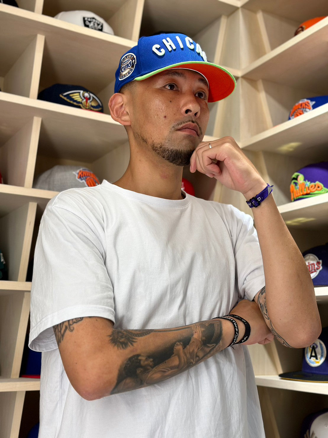 NEW ERA Chicago Cubs - WS 1907 59FIFTY LIGHT ROYAL/LIME【70782925】