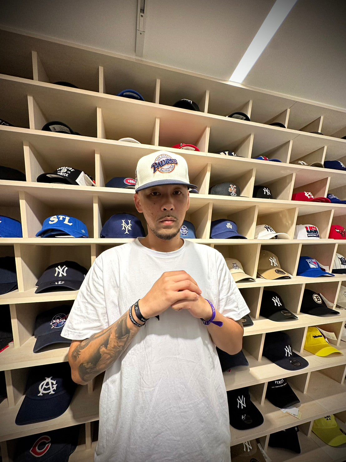 NEW ERA San Diego Padres - CLUB LOGO 40th ANV 59FIFTY CHROME/NAVY【70782924】