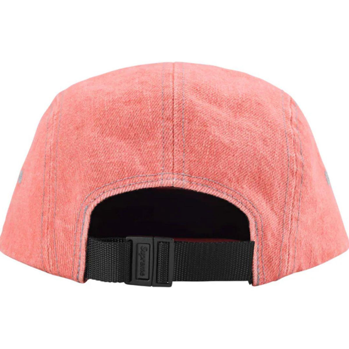 SUPREME - DENIM CAMP CAP PINK