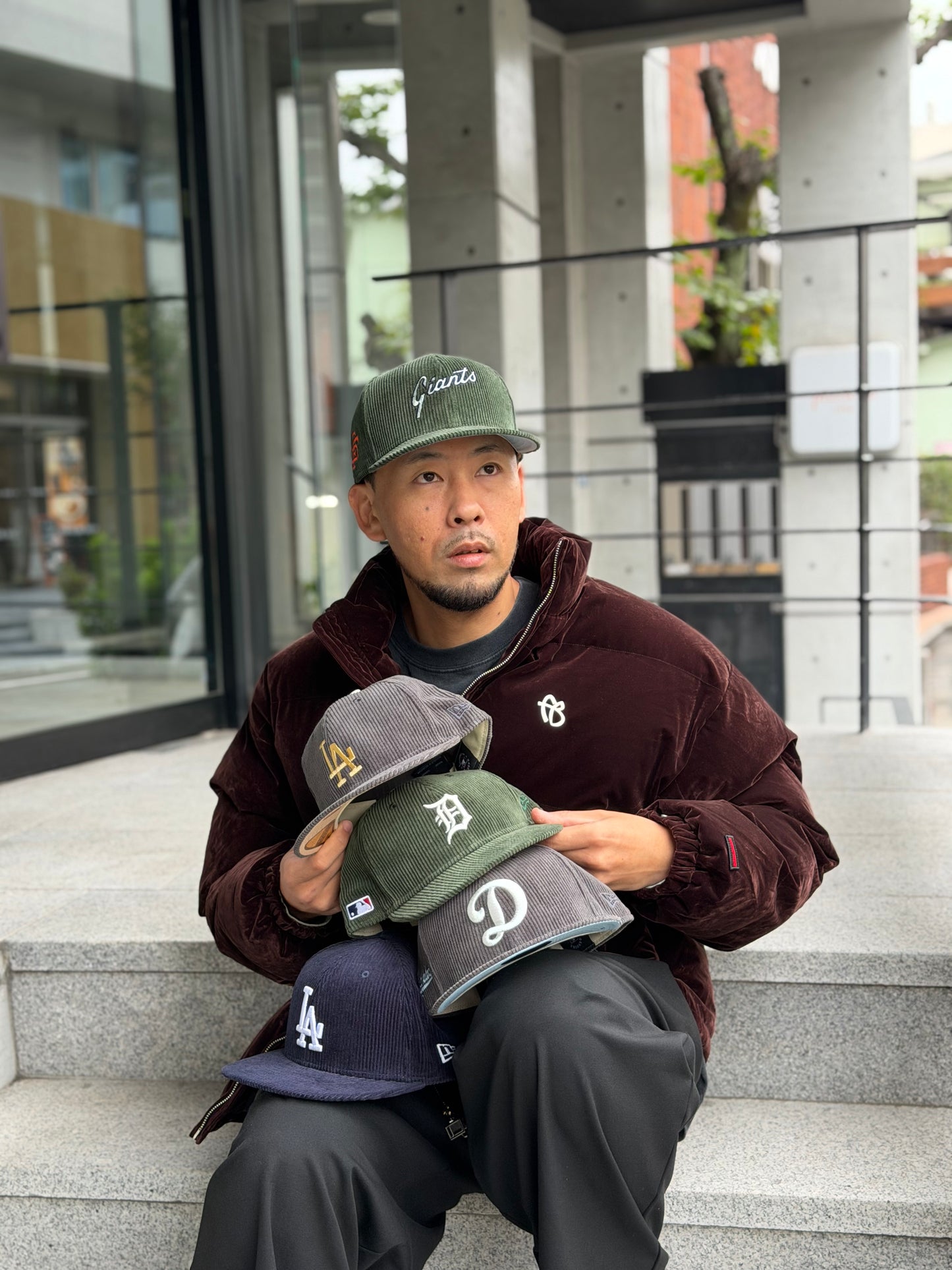 NEW ERA LOS ANGELES DODGERS - 59FIFTY CO D LOGO 8WCORD GREEN 【14881998】