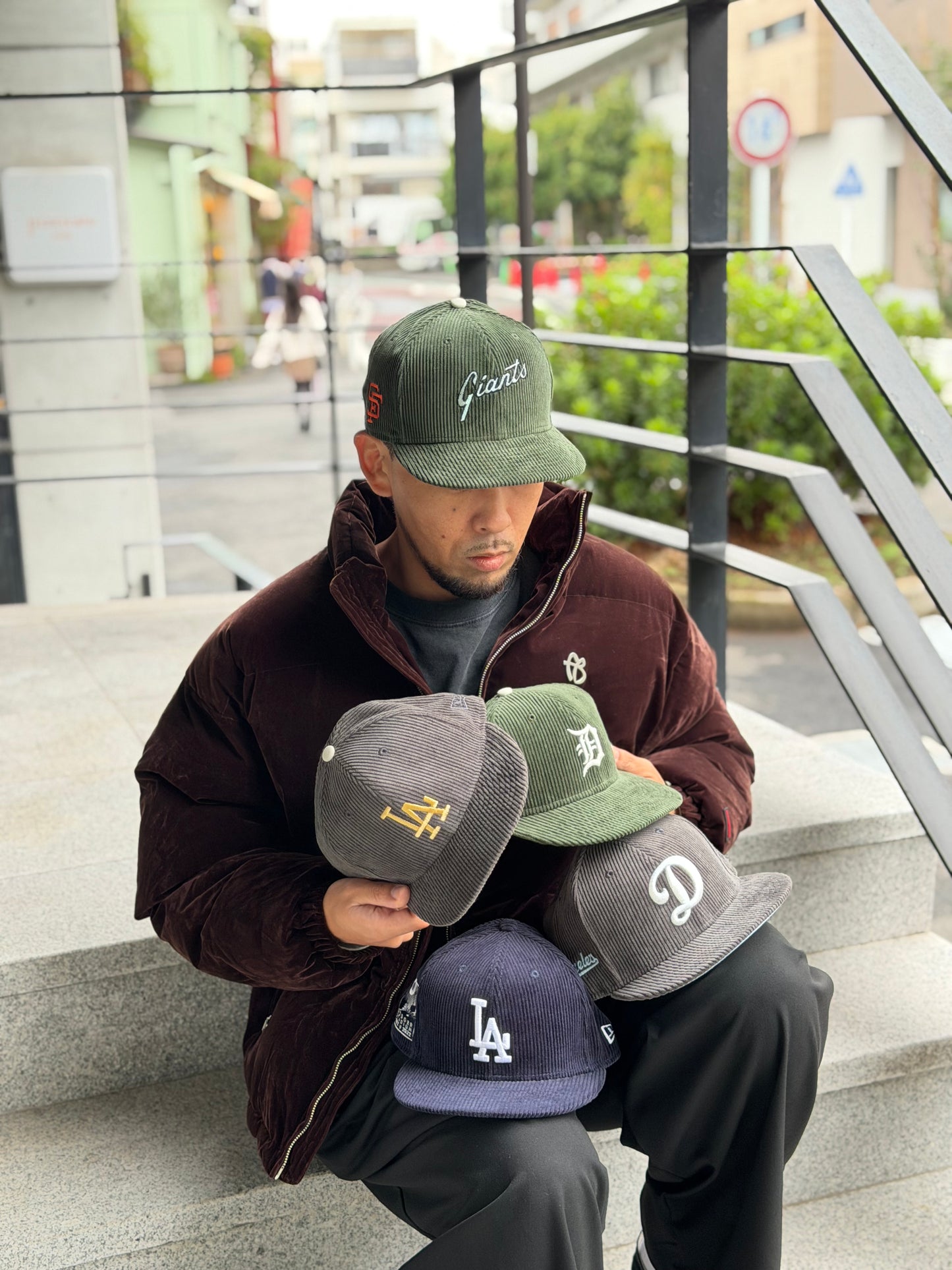 NEW ERA LOS ANGELES DODGERS - 59FIFTY CO D LOGO 8WCORD GREEN 【14881998】