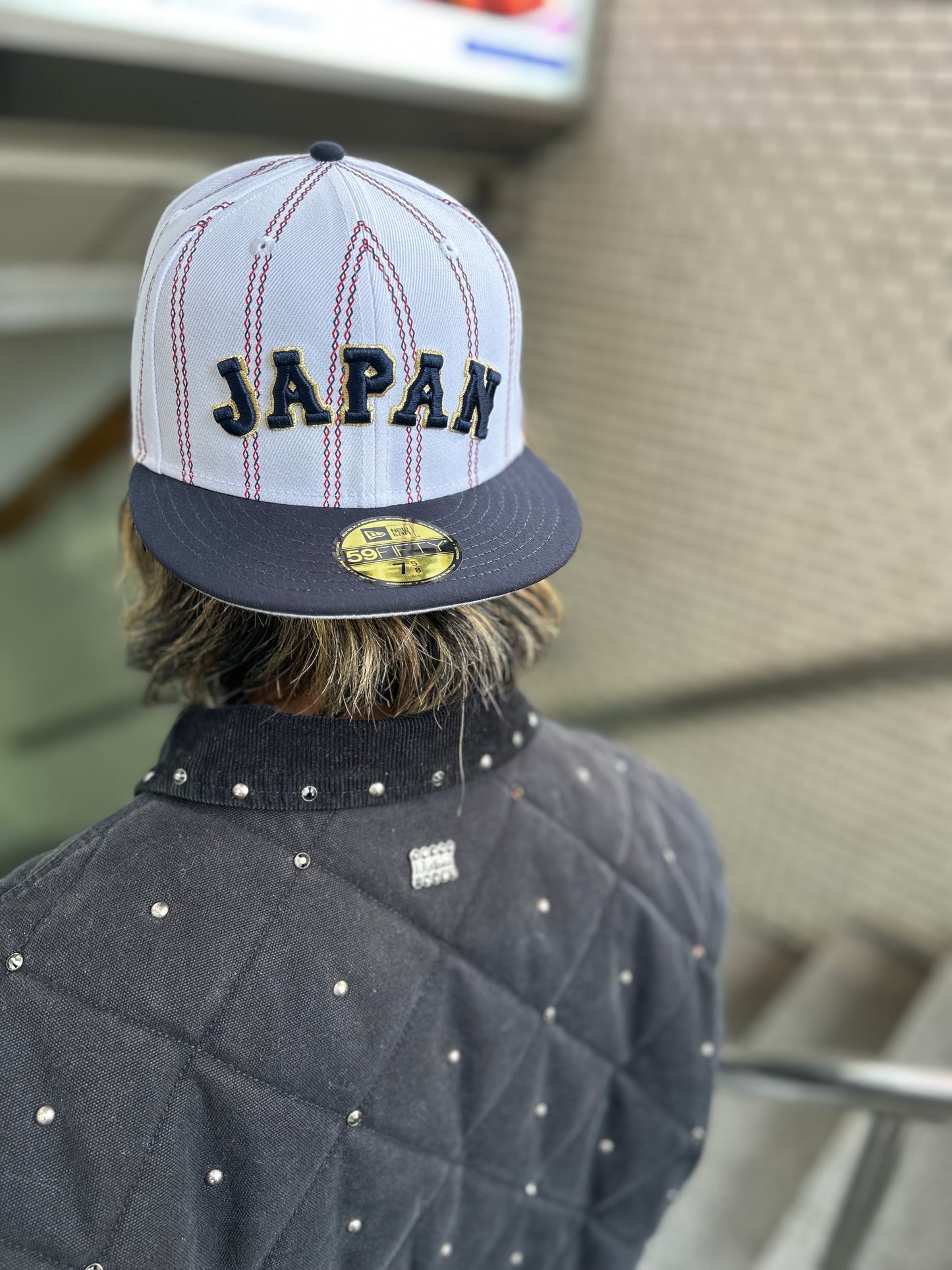 NEW ERA - 59FIFTY World Baseball Classic JAPAN LOGO MUSO STRIPE WHITE/NAVY 【14958117】