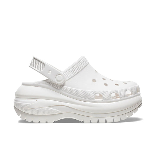 CROCS - MENS WMNS Mega Crush Clog  White 【207988-100】