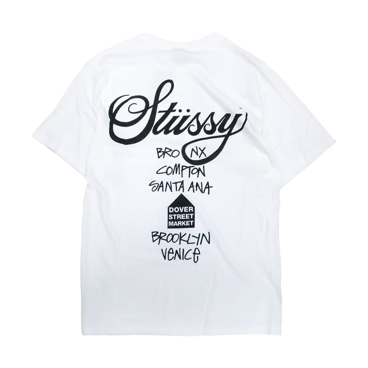 Stussy - DSM WORLD TOUR TEE WHITE 【3904001】