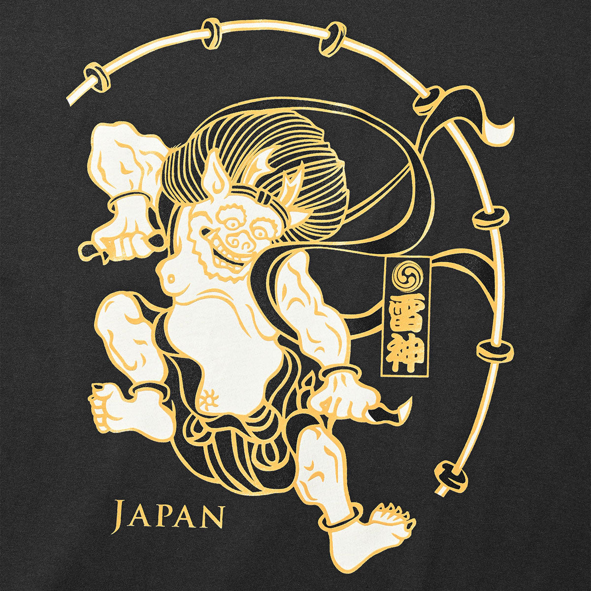 OH!PALACE - 雷神TEE BLACK