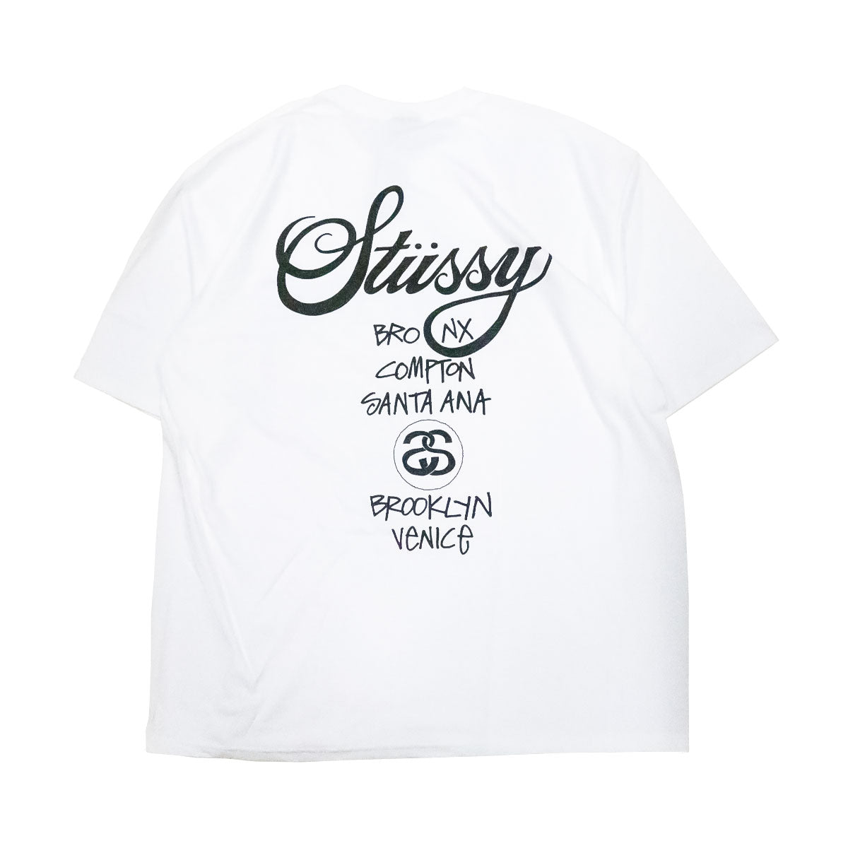 Stussy - WORLD TOUR TEE WHITE 【3903962】