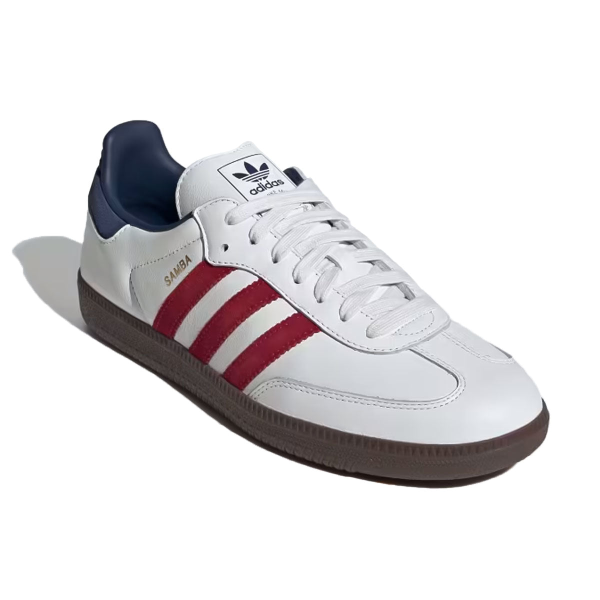 adidas - SAMBA OG MENS WMNS Core White/Team Victory Red/Night Indigo 【IH4881】